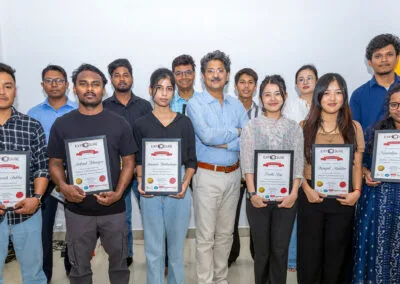 Certificate Distributiuon of Diploma in Photography Course