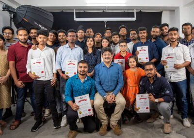 Certificate distribution ceremony of Exposure – The School of Photography