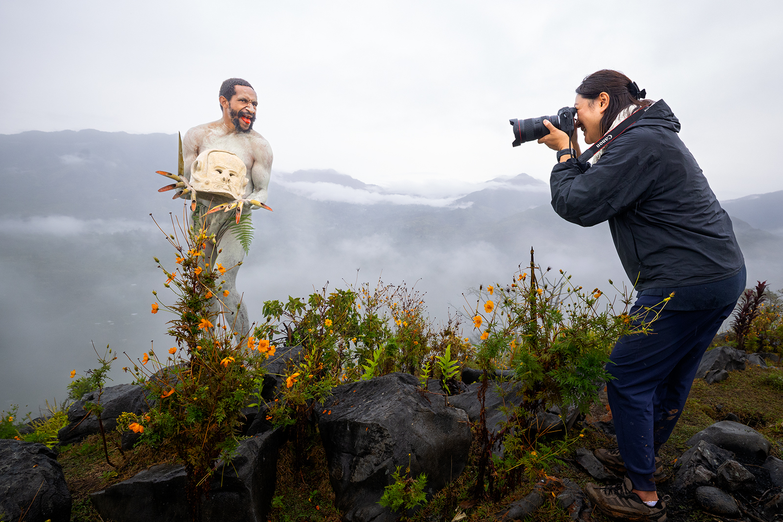 Behind the scenes of Papua New Guinea Photo Tour Behind the scenes of Papua New Guinea Photo Tour
